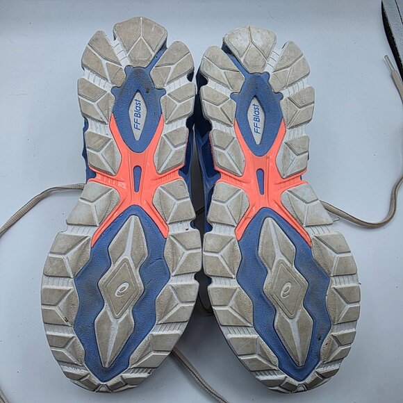 Asics Gel Quantum 360 7 Womens Size 8 White Blue Athletic Shoes Walking Outdoors - Picture 8 of 13